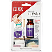 Kiss False Nails - French Acrylic Sculpture Kit